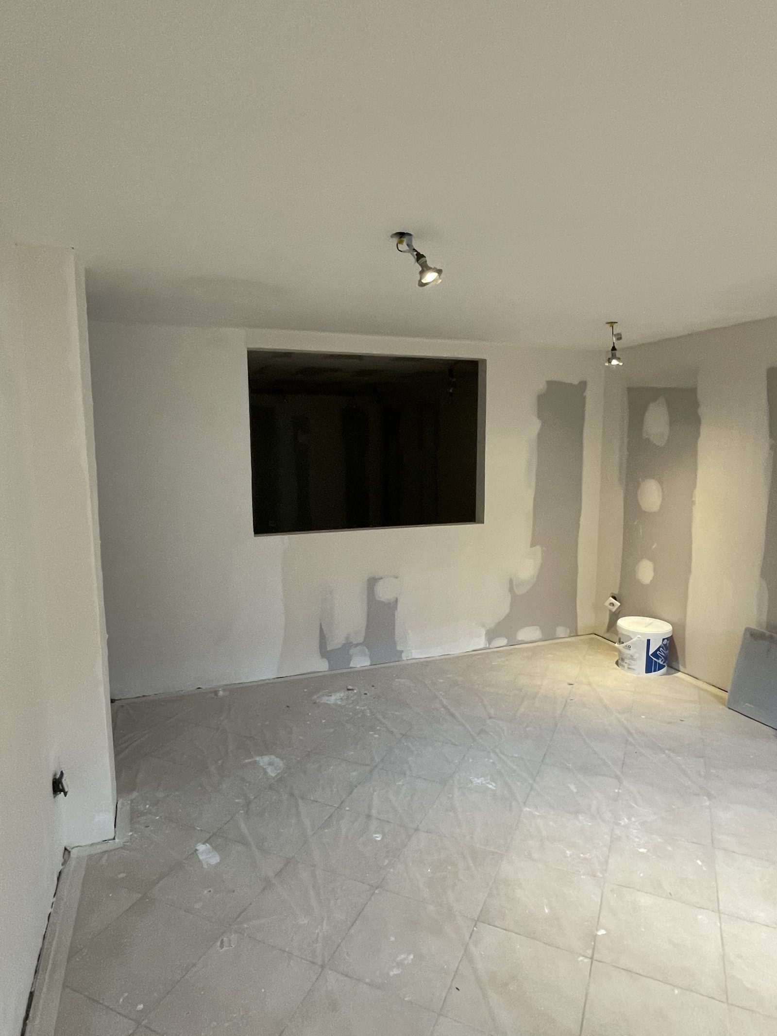 Pièce avant travaux de rénovation